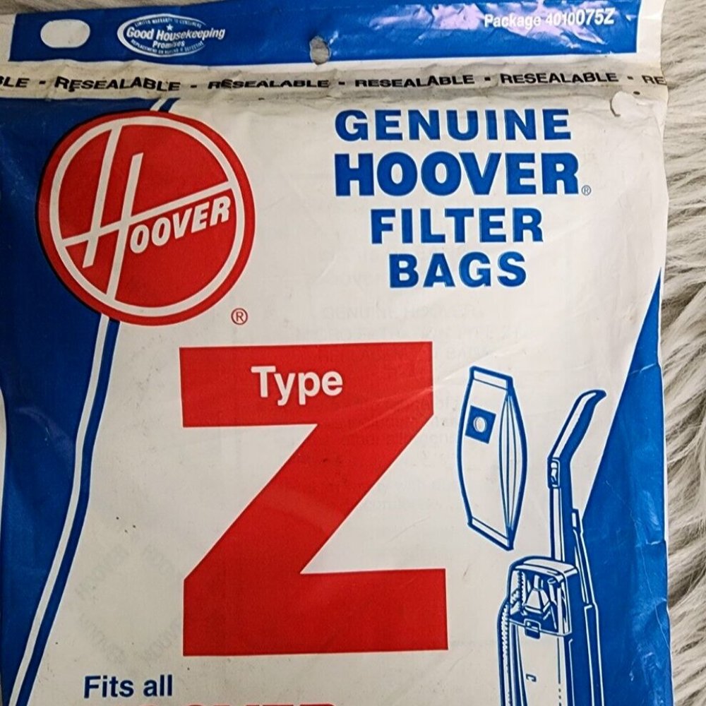 Genuine‎ Hoover Type Z Vacuum Cleaner Filter Bags (3pk)